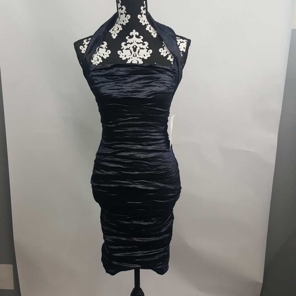 Nicole Miller Navy Dress